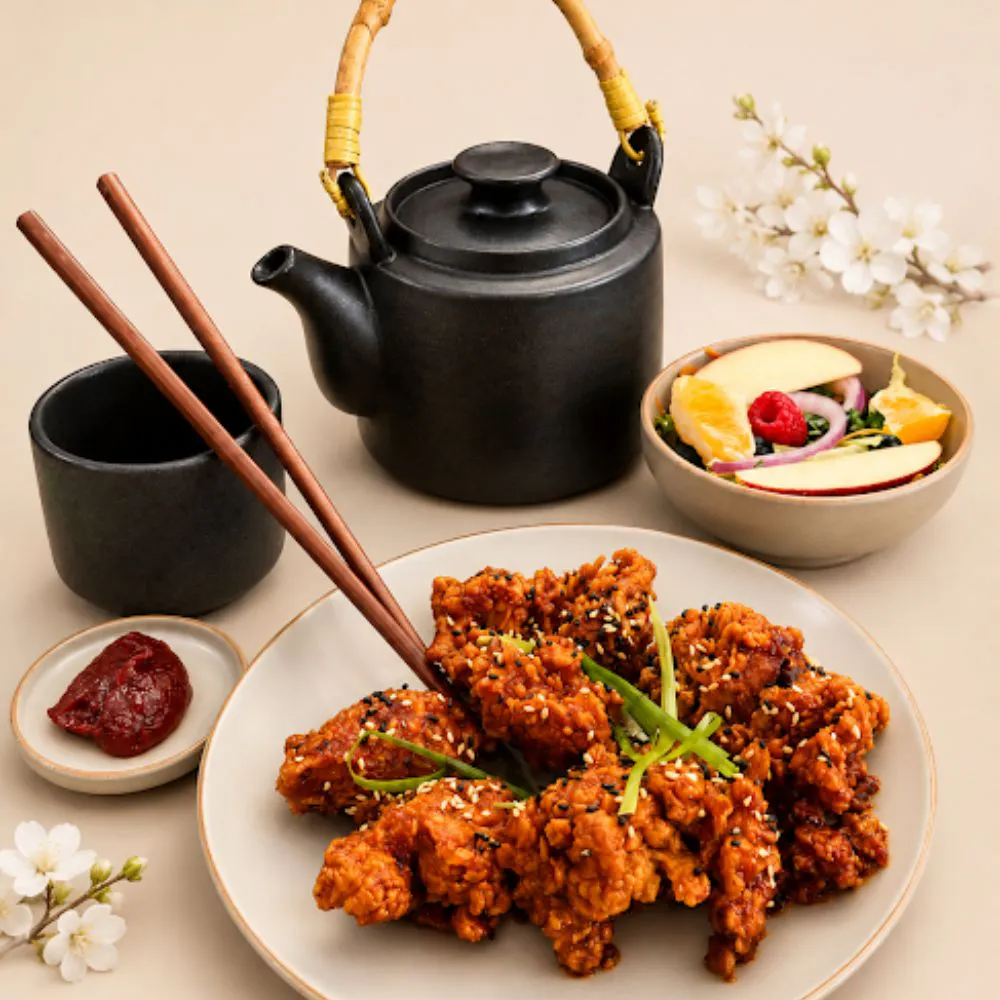 Savory fried chicken with sesame at Far East Gourmet, Asian Restaurant in Middletown